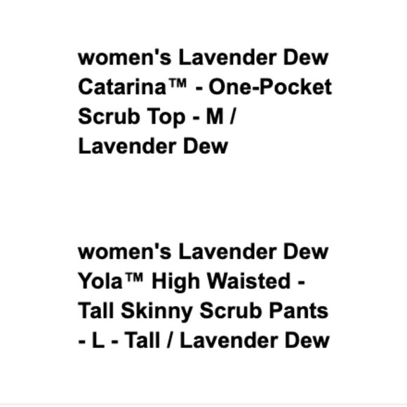 Figs scrub set! (can buy separate) - Picture 3 of 3